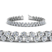 Stunning Two Row Tennis Bracelet